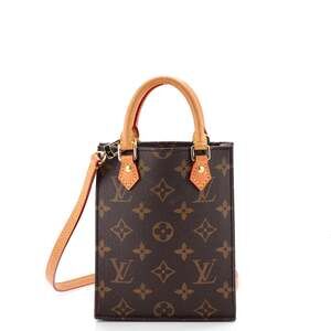Louis Vuitton Petit Sac Plat Bag Canvas #239662L17B